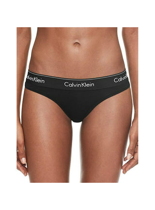Calvin Klein Modern Cotton Thong, Black