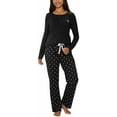 thumbnail image 1 of Calvin Klein Womens 2 Piece Fleece Pajama Set, 1 of 4