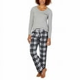 thumbnail image 1 of Calvin Klein Womens 2 Piece Fleece Pajama Set, 1 of 4