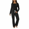 thumbnail image 1 of Calvin Klein Womens 2 Piece Fleece Pajama Set, 1 of 5