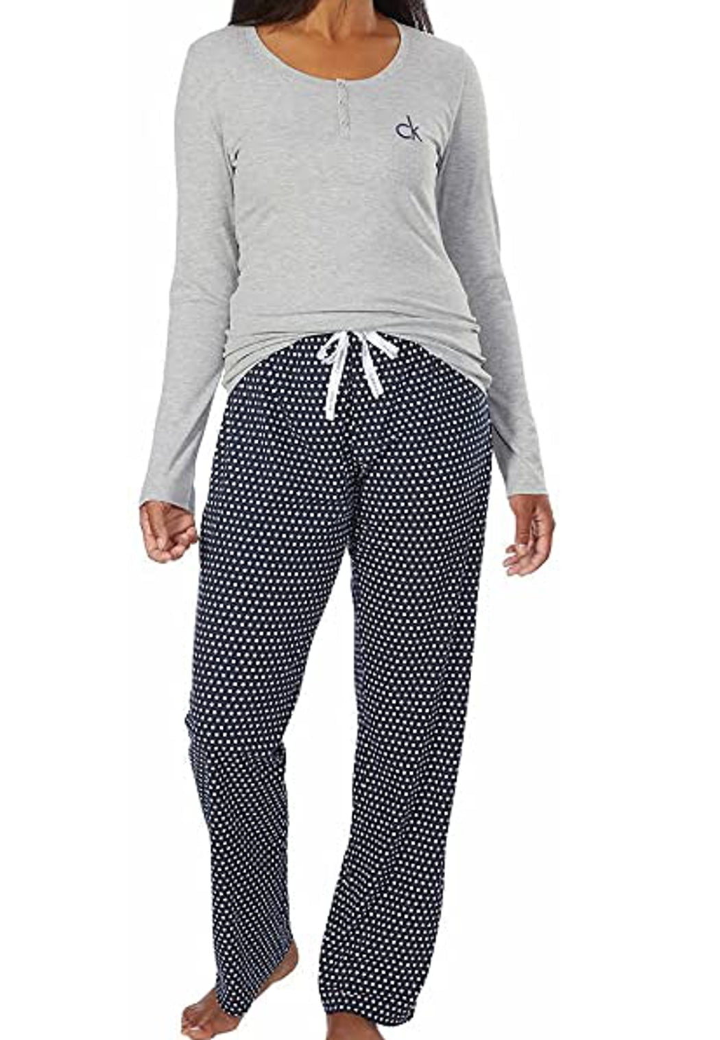 Calvin klein womens set grey best sale