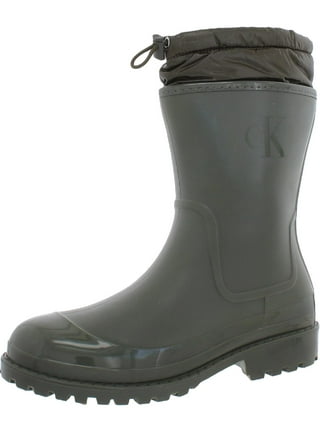 Calvin klein green boots sale