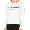 thumbnail image 1 of Calvin Klein Womens Activewear Performance Logo Sweatshirt;XL, 1 of 2