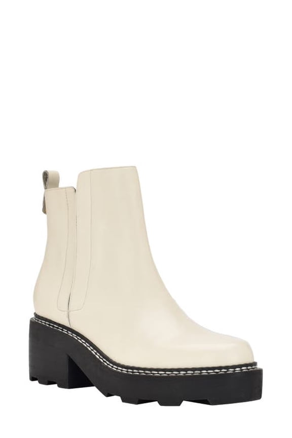Womens Amina Booties Ivory 7.5M