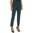 thumbnail image 1 of Calvin Klein Womens Ankle Slim Leg Suit Pants, 1 of 2