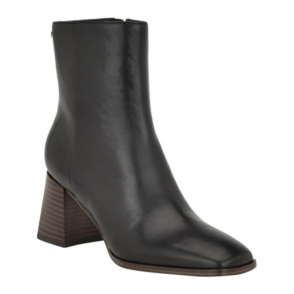 Calvin Klein Womens Broma Leather Booties