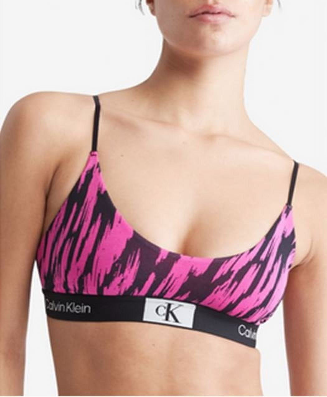 Pink Calvin Klein Pack CK One Cotton Bralettes - Get The Label