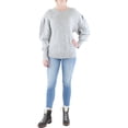 thumbnail image 1 of Calvin Klein Womens Cable Knit Crewneck Pullover Sweater, 1 of 2