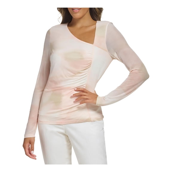 Calvin Klein Womens Career Office Blouse