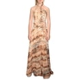 thumbnail image 1 of Calvin Klein Womens Chiffon Halter Maxi Dress, 1 of 2