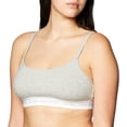 thumbnail image 1 of Calvin Klein Womens Ck One Cotton Unlined Bralette Medium Grey Heather, 1 of 5