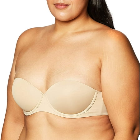Calvin Klein Womens Ck Push Up Strapless Bra 36A Bare