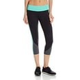 thumbnail image 1 of Calvin Klein Womens Colorblocked Cropped Leggings, 1 of 1