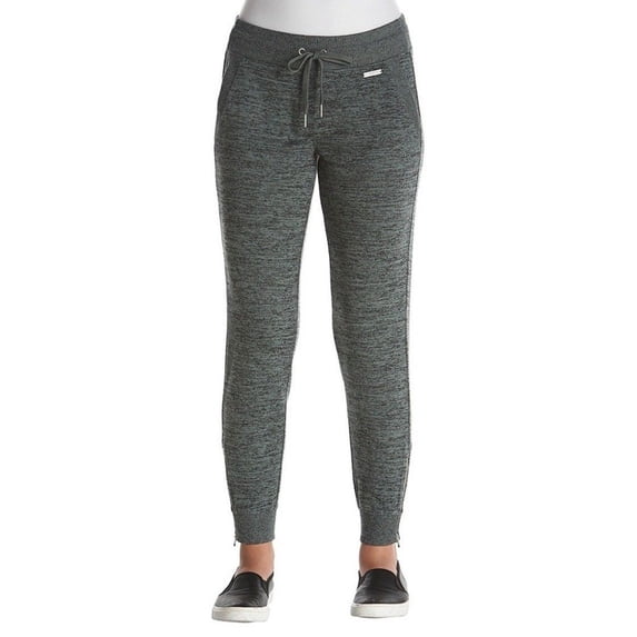 Calvin Klein Womens Comfy Performance Marled Jersey Lends A Stylish Look Joggers
