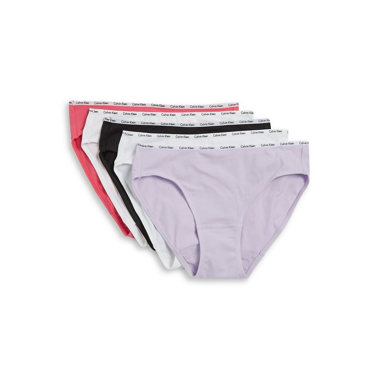 5-Pack Logo Cotton Thong Panties