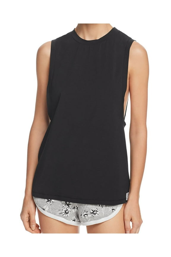 Womens Crewneck Sleeveless Tank Top