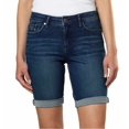 thumbnail image 1 of Calvin Klein Womens Denim City Bermuda Short (Inkwell, 2), 1 of 2