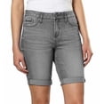 thumbnail image 1 of Calvin Klein Womens Denim City Bermuda Short (Night Tide, 8), 1 of 2