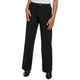 thumbnail image 1 of Calvin Klein Womens Double Pleat Wide Leg Trouser Pants, 1 of 2