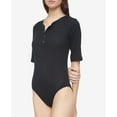 thumbnail image 1 of Calvin Klein Womens Ease Henley Bodysuit, 1 of 1