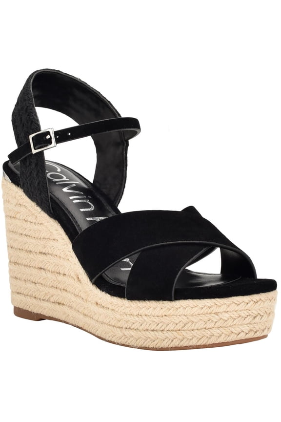 Womens Elory Suede Slingback Espadrilles