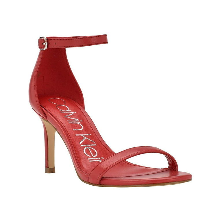 Calvin klein red high heels online