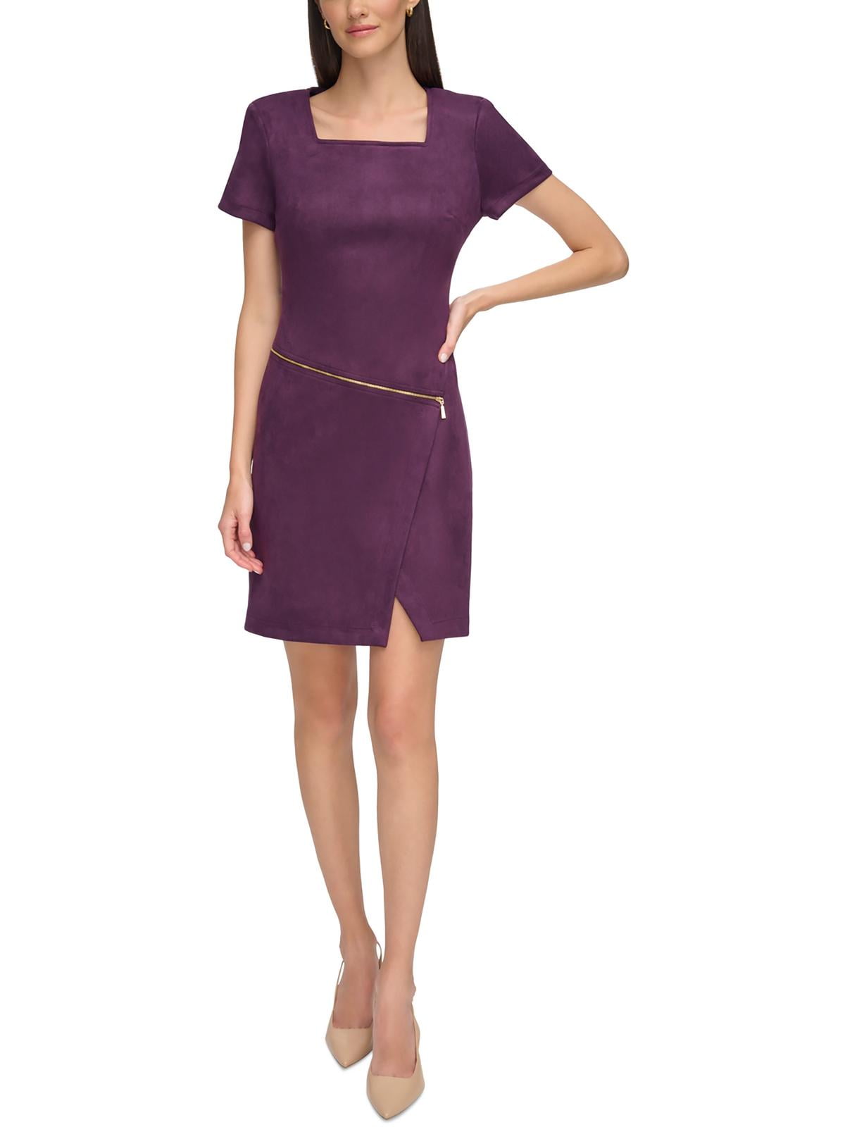 Calvin klein faux suede dress 2025