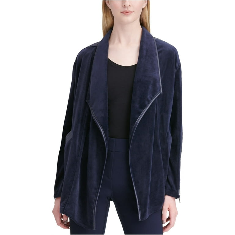 Calvin klein sale fleece flyaway jacket