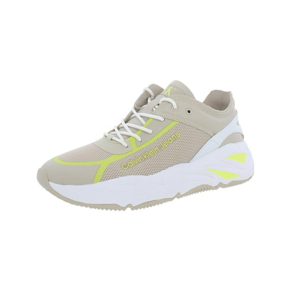 Calvin Klein Womens Geila Lace Up Casual Casual and Fashion Sneakers