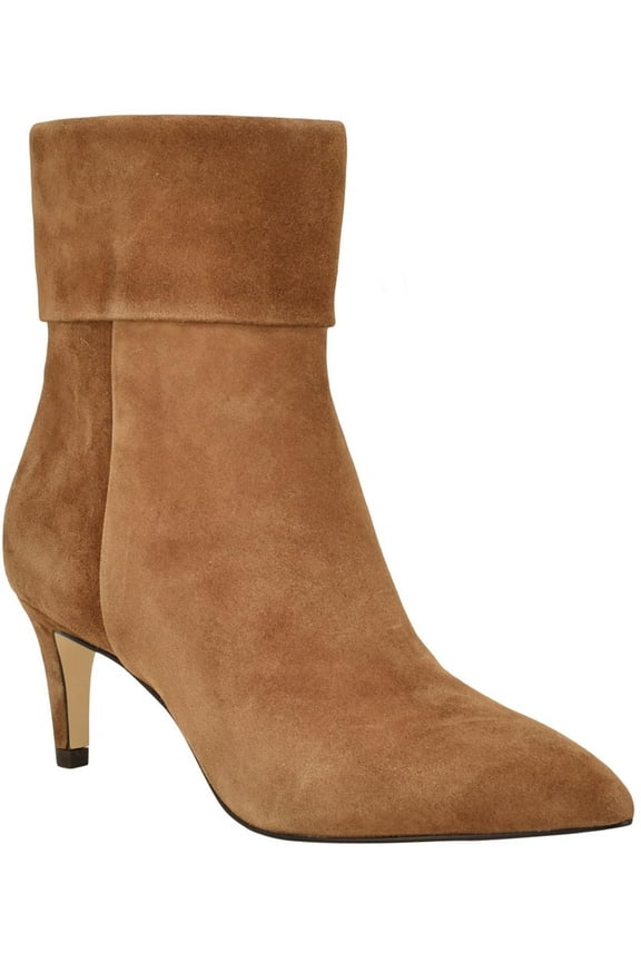 Womens Genteel Suede Heels Ankle Boots