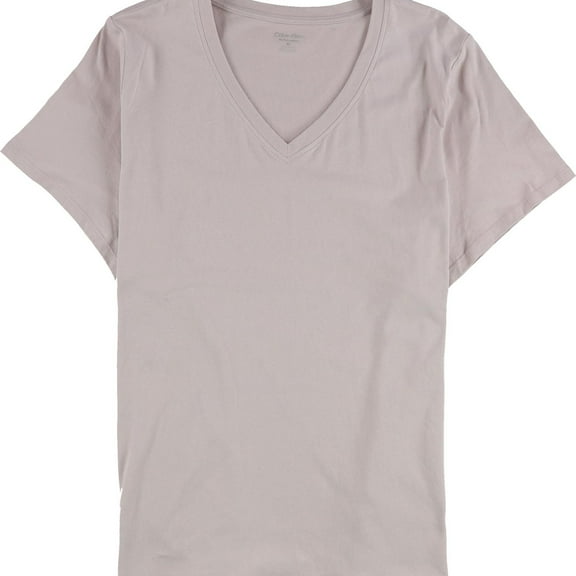 Calvin Klein Womens Graphic Embellished T-Shirt, Pink, 18