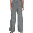 thumbnail image 1 of Calvin Klein Womens Heathered  Wide Leg Pants, 1 of 1