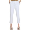 thumbnail image 1 of Calvin Klein Womens High Rise Solid Ankle Pants, 1 of 2