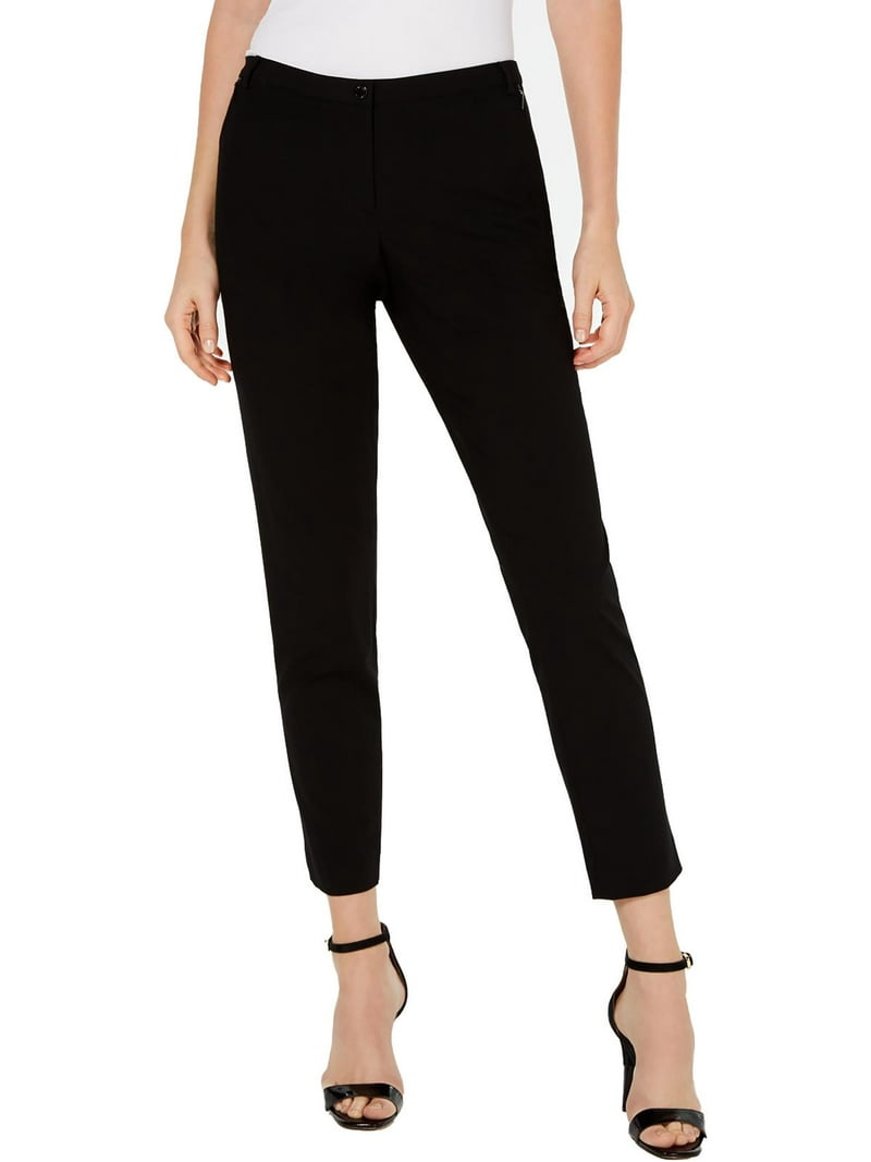 calvin klein dress pants women Women's Classic Fit Straight Leg Lux Suit Pant, Latte Multi, 14 : Clothing, Shoes & Jewelry 64% Polyester Plus Size Modern Dress Pants