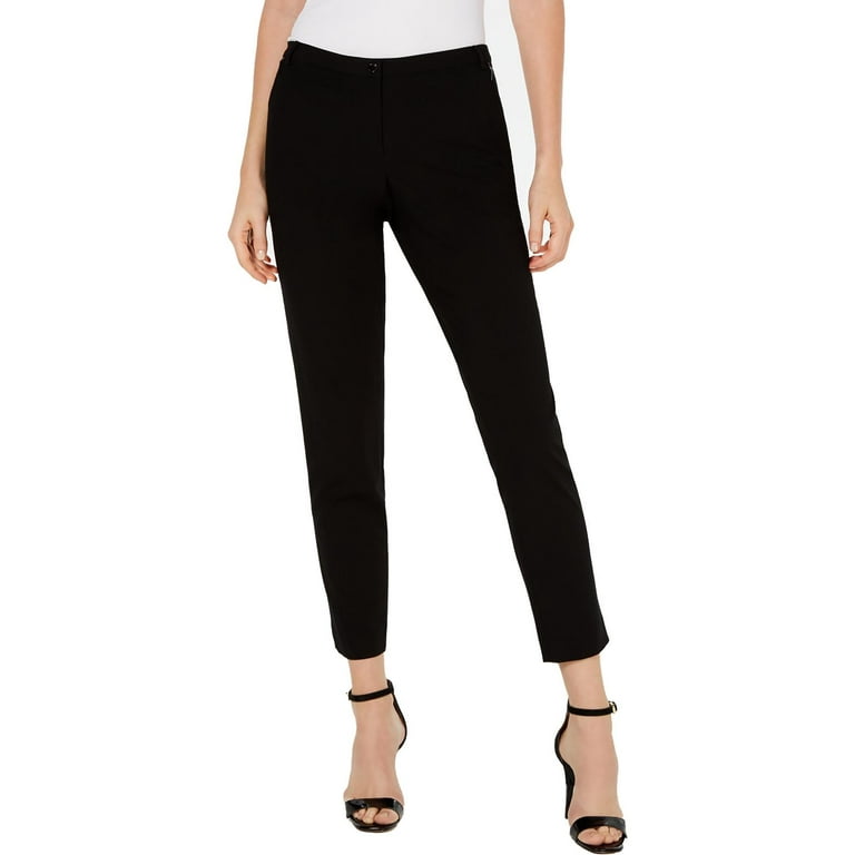 Calvin Klein Womens High Rise Wear To Work Dress Pants Walmart