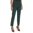 thumbnail image 1 of Calvin Klein Womens Highline Slim Leg Pants Forest 16, 1 of 1