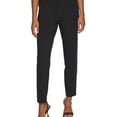 thumbnail image 1 of Calvin Klein Womens Highline Ankle Length Casual Trouser Pants, Black, 10, 1 of 2
