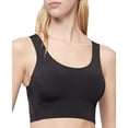 thumbnail image 1 of Calvin Klein Womens Invisible Comfort Mesh Lift Scoop Bralette,Black,X-Small, 1 of 1
