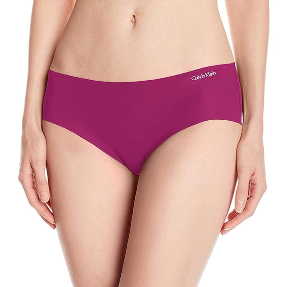 Calvin Klein Womens Invisibles Thong Multipack Panty Large Charmed