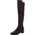 thumbnail image 1 of Calvin Klein Womens Jotty 2 Faux Leather Zipper Over-The-Knee Boots, 1 of 1