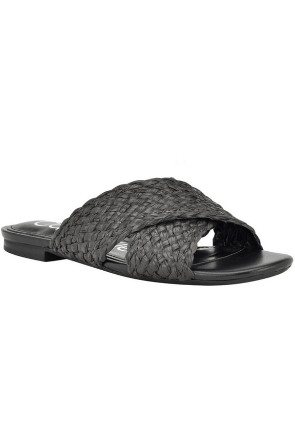 Womens June2 Slip On Flat Slide Sandals