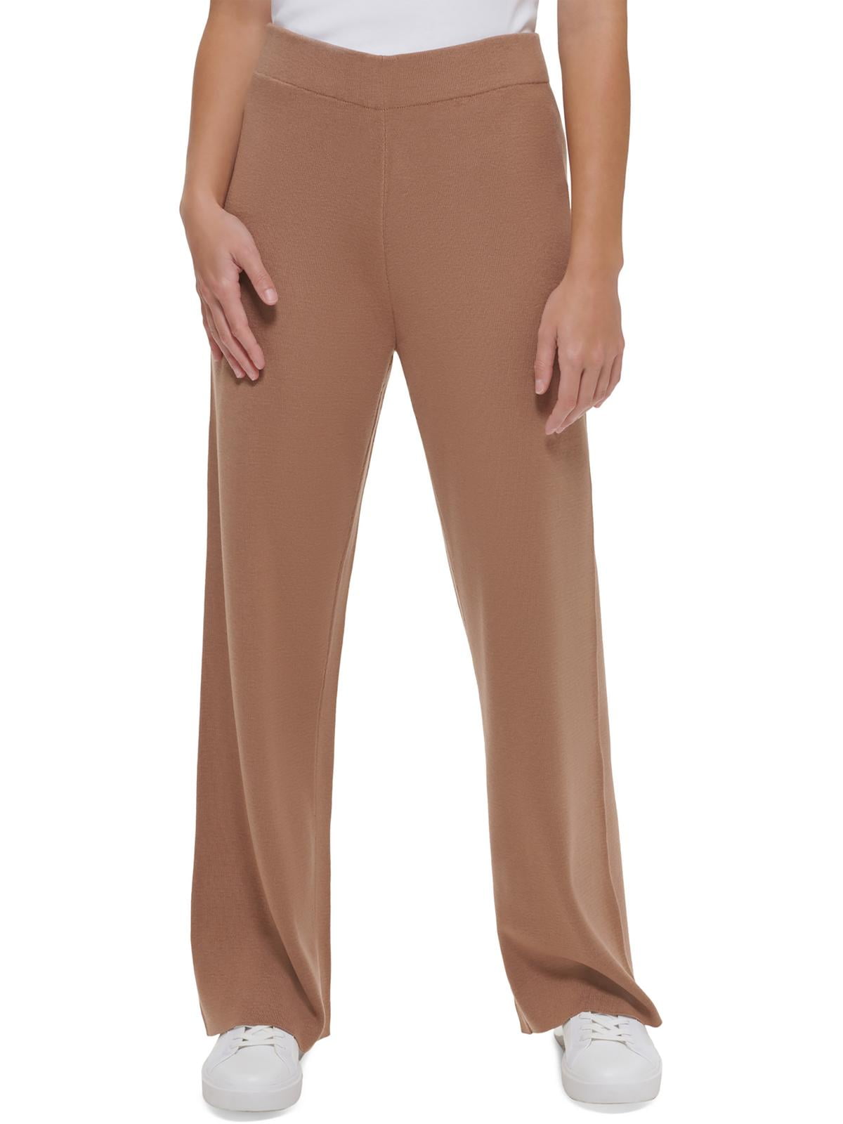 Calvin Klein Women's High Waist Wide Leg Pants Purple Size 6
