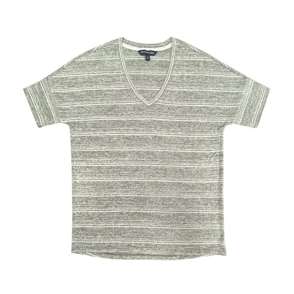 Calvin Klein Womens Knit Top,Light Grey Marl,Small