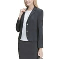 thumbnail image 1 of Calvin Klein Two Button Blazer Charcoal 10, 1 of 1