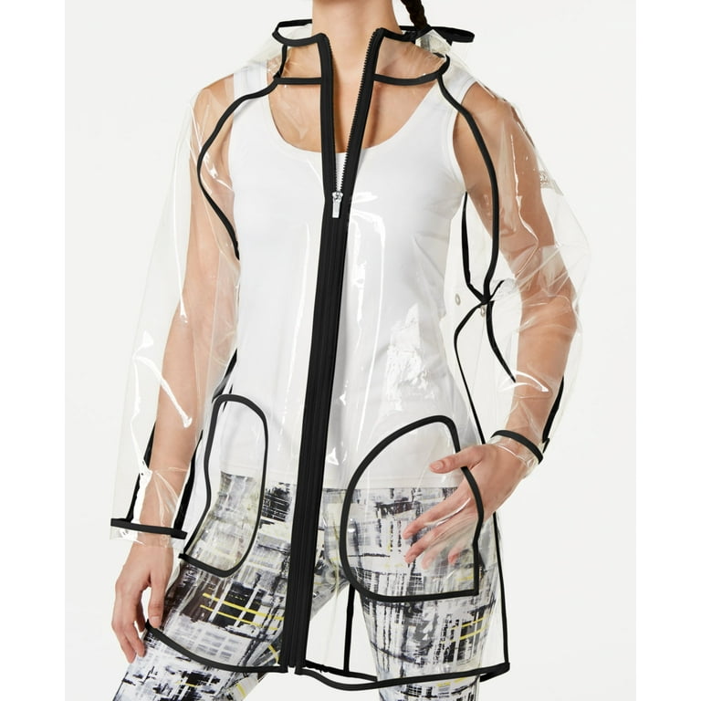 Calvin klein top transparent raincoat