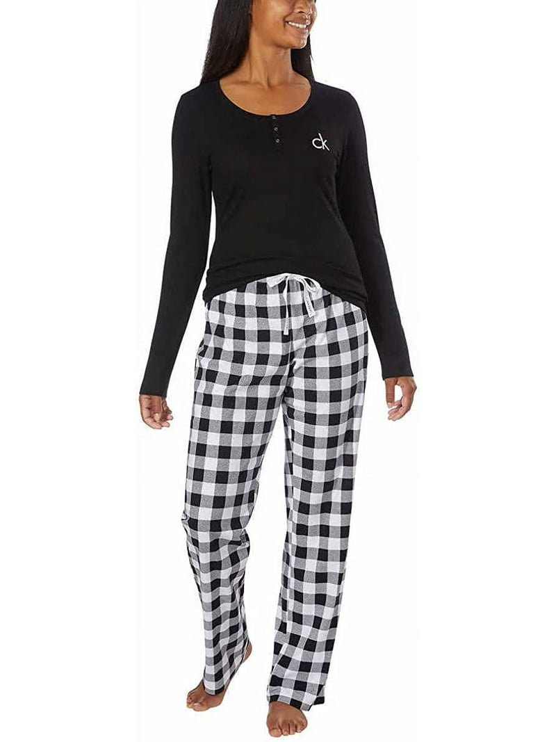 Fleece Pajama Pants Calvin Klein Women's Pyjama Set Fleece
