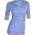 thumbnail image 1 of Calvin Klein Womens Long Waisted 3/4 Sleeve Hooded, 1 of 2
