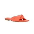 thumbnail image 1 of Calvin Klein Womens MARITA Slip on Square toe Flatform Sandals, 1 of 3