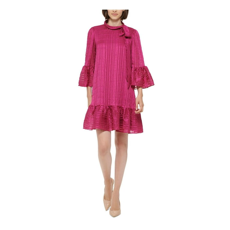 Calvin klein dress with bell sleeves online