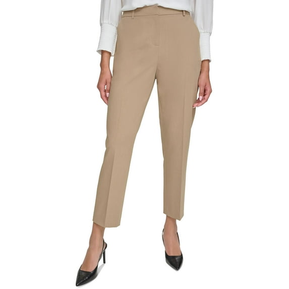 Calvin Klein Womens Mid Rise Ankle Ankle Pants